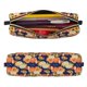 thumbnail image 2 of Fotbe fall Pumpkin Daisy Estuche para Lápices de Cuero con Estampado, Estuche con Cremallera Resistente, Organizador Compacto y Elegante para Papelería, 2 of 7