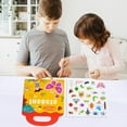 thumbnail image 4 of lionlar Reusable Sticker Book Learning Toys 30Pcs Stickers Multicolor Activity Book Busy Book for Kids Children Toddlers - hunting for hunting for, 4 of 9
