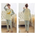thumbnail image 1 of PENGXAING Pyjamas pour Femmes Vêtements de Maison Ensemble de Vêtements de Nuit Pyjamas D m, 1 of 6