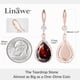thumbnail image 2 of Pendientes colgantes con diamantes para mujer, pendientes colgantes con diamantes de imitación, circonitas cúbicas de cristal en forma de lágrima, joyas de boda, 2 of 4