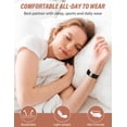 thumbnail image 6 of Wearlizer Braided Magnetic Band Compatible with Samsung Galaxy Watch 8 40mm 44mm & Watch 8 Classic 46mm, Celtic Stretchy Nylon Strap Adjustable Elastic Watch Band for Women Men (No for Ultra), 6 of 8