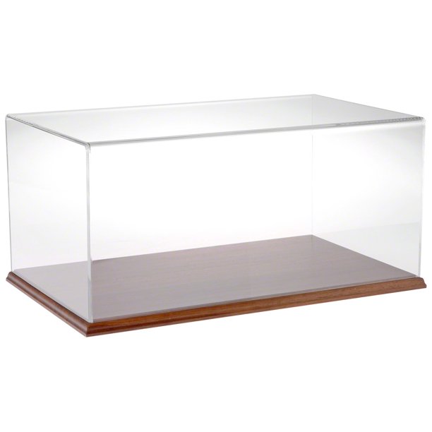 Plymor Clear Acrylic Display Case, 20" W x 12" D x 9" H