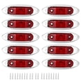 thumbnail image 2 of 10 pcs Lámpara Piranha de Luz Lateral Impermeable DE 3 PCAS PARA CAMIONES, Remolques y Camiones de Color Brillante: Luces indicadores Brillantes, 2 of 7