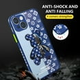 thumbnail image 6 of FIEWESEY Compatible iPhone 13 Phone Case, Cool Bear Shockproof Fashion Full Protection Soft TPU and Hard PC Back Scratch Slim Case for iPhone 13 6.1 inch (Light Blue), 6 of 6