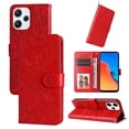 thumbnail image 5 of Funda tipo cartera GANGXUN para Xiaomi Redmi 12 4G , diseño girasol, cuero PU, soporte, cierre magnético, tarjetero, 5 of 5