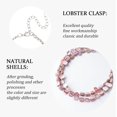thumbnail image 4 of GHSDFBB Boho Layered Shell Beaded Necklaces Handmade Colored Bead Short Necklace Holiday Style Costume Jewelry for Women, 4 of 6
