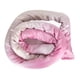 thumbnail image 1 of Corbata para el pelo con rastas flexibles soporte para cola de caballo con cierre en espiral ajustable elegante elegante color rosa para fiesta ANGGREK Otros, 1 of 8