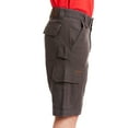 thumbnail image 2 of Men's Smith's Workwear 11-inch Relaxed-Fit Stretch Duck Canvas Cargo Shorts Color: Dark Grey Size: 32, 2 of 5