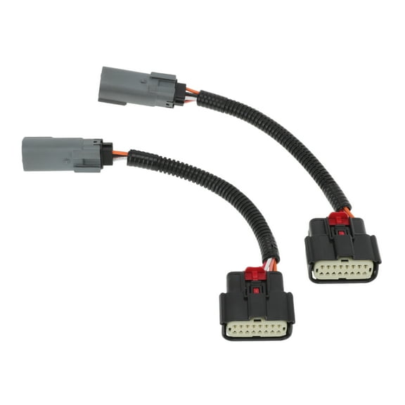 Unique Bargains Halogen to LED Taillight Adapter Harness Kit for Ford F-150 2018-2020 Non-BLIS Plug and Play 2PCS Left & Right