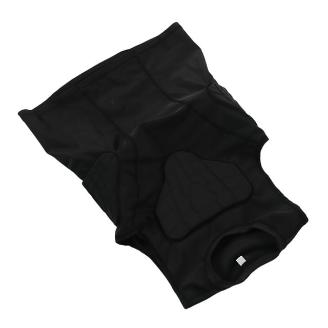 Youth Padded Compression Vest Football Protective Shirt Anti Collision Thickened Chest Protector with Breathable Polyurethane for Sports Training Basketball Cycling