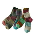 thumbnail image 4 of WRISTBIQUE Tie Dye Socks Cotton Assorted Color 5 Pair, 4 of 8