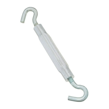 

National Hardware N221994 2174BC 7/32 x 6-1/2 Hook / Hook Turnbuckle Zinc Plated Finish