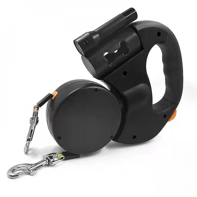 Dual Retractable Dog Leash - Heavy Duty Double Headed Extendable Dog Leash For Small Medium Dogs _jiue