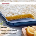 thumbnail image 6 of KitchenAid Aluminized Steel Nonstick 10x15-inch Cookie Baking Sheet Pan, Ink Blue, 6 of 10