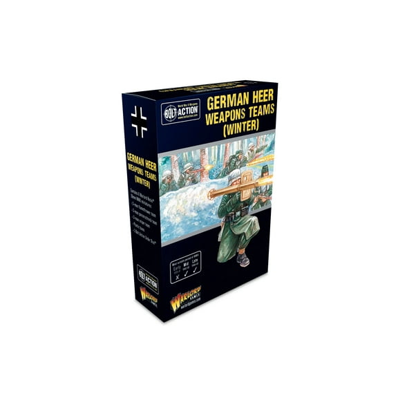 Warlord Games German Heer Weapons Teams (Winter) New