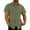 Army Green, variant on Mens Short Sleeve Classic Shirts Fishing Casual Regular-Fit Button-Up Collared Plaid Double Pocket Dress Shirt Top Tees Blouses Men Short Sleeve Shirts Button up Clearance Beach Wedding Shirt M-5XL