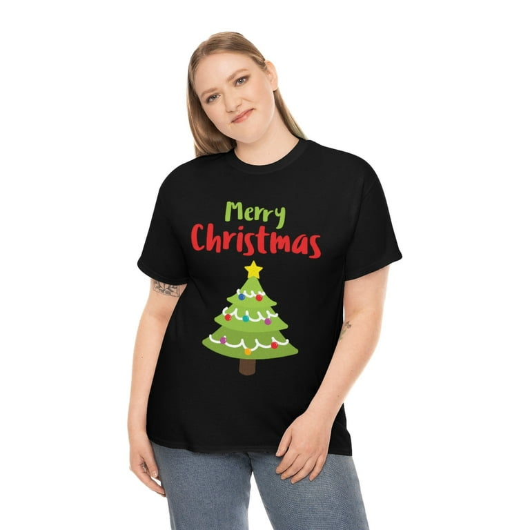 plus size christmas tee shirts