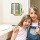 thumbnail image 5 of Toothbrush Holder Wall Mount | Non-Punching Toothpaste Storage Rack Organizer | Rinse Cup Included | ABS PET Material | Space-Saving | Quick Drainage | 12.5x12x12cm | Bathroom Accessories, 5 of 6