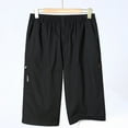 thumbnail image 2 of CHUMUD Mens Big & Tall Cargo Shorts Hiking Stretch Quick Dry Capri Golf Tactical Long Shorts, 2 of 3