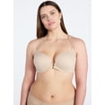 thumbnail image 3 of Joyspun Women's Front Close Racerback Push Up Bra, Sizes 34B-40DDD, 3 of 5