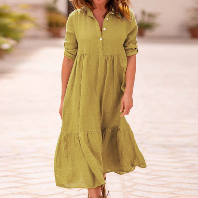 long sleeve plus size maxi dress
