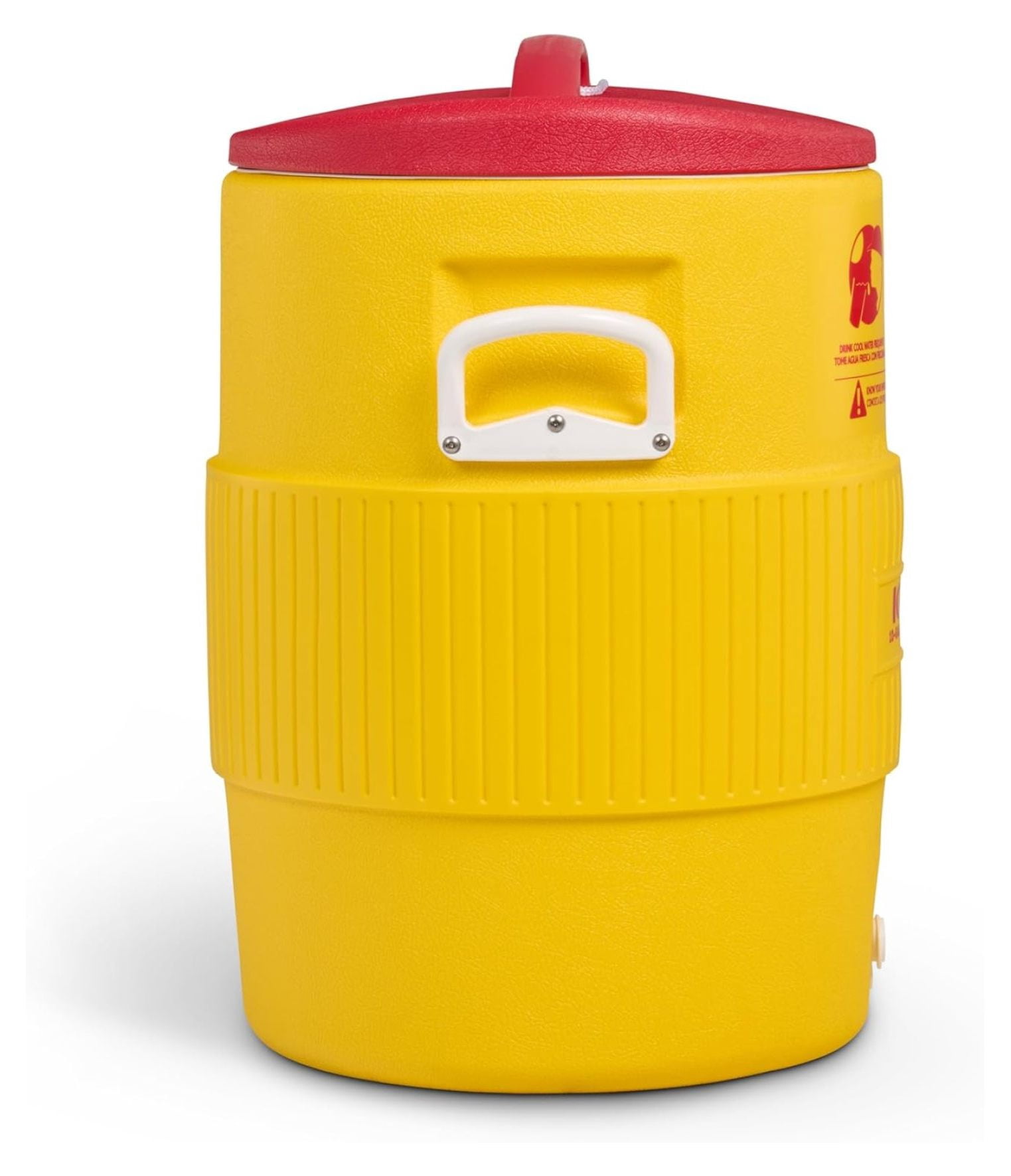 385-4101 400 Series Coolers, 10 gal, Red/Yellow