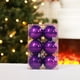 thumbnail image 1 of Xihbxyly Juego de Bolas Navideñas Irrompibles con Purpurina, Elegantes Adornos para Árbol y Escaparate, Decoración Festiva para El Hogar y El Centro Comercial, Caja de Regalo de 12 Piezas, Tamaño de, 1 of 5