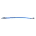 thumbnail image 1 of Uxcell Grease Gun Hose 11.8" 10000 PSI Spring Flex High Pressure Quick Release Grease with 1/8" NPT Threads Blue, 1 of 6