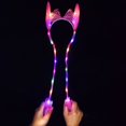 thumbnail image 3 of 2PCS Kids Hair Hoop Rabbit Ear Lighting Glitter Party Headband Costume Headband, 3 of 10