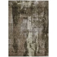 thumbnail image 2 of 8' X 10' Brown Black And Beige Abstract Washable Indoor Outdoor Area Rug, 2 of 5