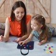 thumbnail image 3 of Tablero ocupado para niños pequeños, juguetes para aprender habilidades motoras finas, tablero sensorial educativo con hebillas, actividades para niños pequeños para viajar, coche, avión Xemadio WMZL-1331-1, 3 of 6