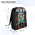 thumbnail image 4 of Tool Band Backpack Unisex Bookbag Rucksack Printing Shoulder Bag Back To School Bag Travel Hiking Daypack, 4 of 8