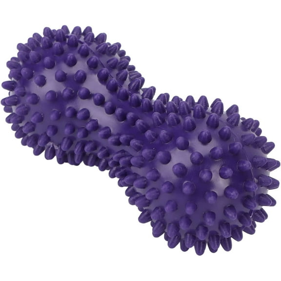 Massage Ball, Double Massage Ball Foot Massage Ball Hedgehog Massage Ball Yoga Massage Ball Deep Tissue Massage Pointed Peanut Massage Ball