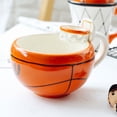 thumbnail image 4 of Taza Ceramica En Forma De Canasta De Basquetbol HappyWare 100136, 4 of 4
