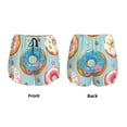thumbnail image 5 of Fotbe Colorful Donut Womens High Waist Running Shorts Athletic Workout Quick Dry Shorts for Women with Pockets Gym Yoga Summer Shorts-Small, 5 of 9