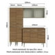 thumbnail image 3 of Madesa Gabinete de Cocina Integral Compacta 169 cm Emilly Rústico 10, 3 of 10