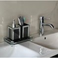 thumbnail image 5 of Ambrose Exquisite Square Soap Dispenser & Toothbrush Holder with Tray, 5 of 5