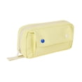 thumbnail image 1 of Estuche para lápices y neceser de maquillaje de gran capacidad, portátil, elegante y multiusos para estudiantes. Amarillo, 1 of 9