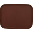 thumbnail image 2 of GET NS-1520-BR BPA-Free Non-Slip Plastic Rectangular Serving Tray, 15" x 20", Brown, 2 of 3