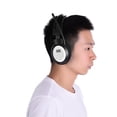 thumbnail image 1 of Foldable  Wired Headphone with Noise Cancelling, LCD Display, FM Radio, Over ear Design and Dual Track, 1 of 7