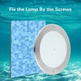 thumbnail image 4 of Fichiouy Waterproof Stainless Steel Pool Lights Color-Change LED Lights Without Remote, 4 of 9