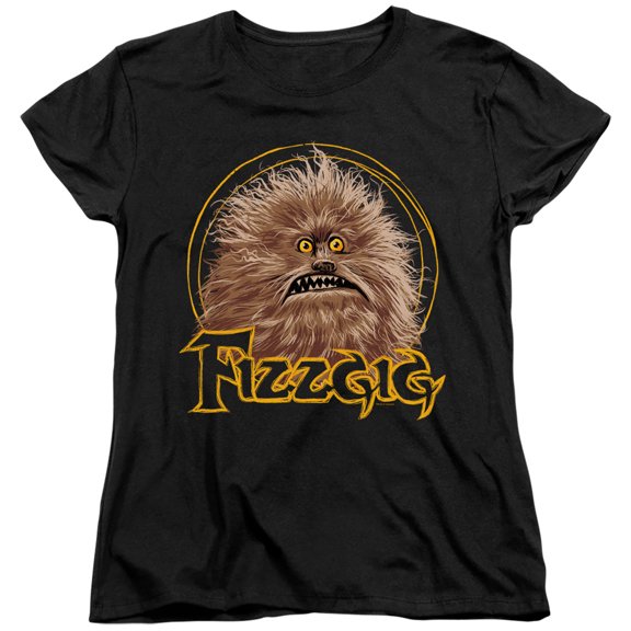 Dark Crystal/Fizzgig S/S Women'S T-Shirt Black