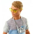 thumbnail image 2 of Barbie Ken Travel Doll with 5 Tourist-Themed Accessories, 2 of 5