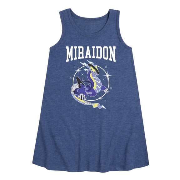 Pokémon - Miraidon Collegiate - Youth Girls A-line Dress