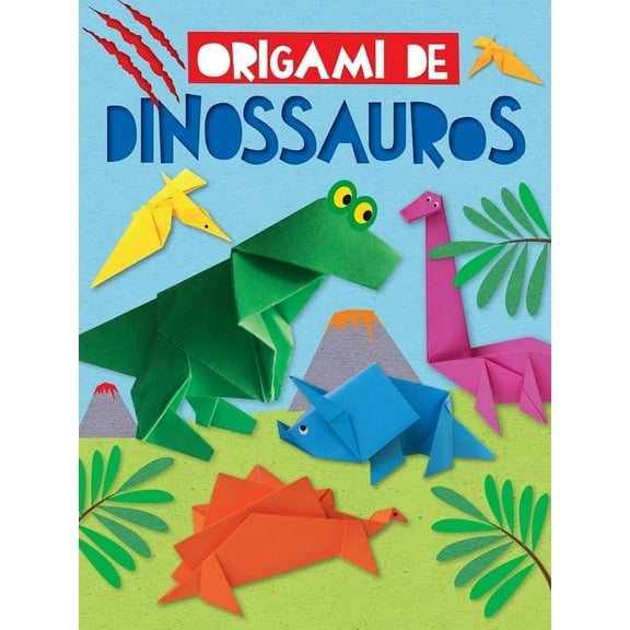 Origami de dinossauros, (Paperback)