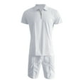 thumbnail image 3 of Men's underwear One Button Suits for Men Night for Men Tux Prom Suits Slim Light Prom Outfits 3 Piece Boys Suit Modern Fit Custom Jackets Men's Set 2 Piece White 3XL, 3 of 6
