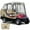 Beige, variant on NEH 2 Person Golf Cart Enclosure 55" Short Roof, 600D Portable Transparent Driving Golf Cart Cover Storage, Golf Cart Accessories, Compatible with EZGO TXT/RXV, Yamaha, Club Car DS Precedent