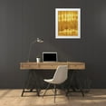 thumbnail image 3 of Sizemore, Natalie 12x14 White Modern Wood Framed Museum Art Print Titled - Turmeric Sunrise IV, 3 of 4