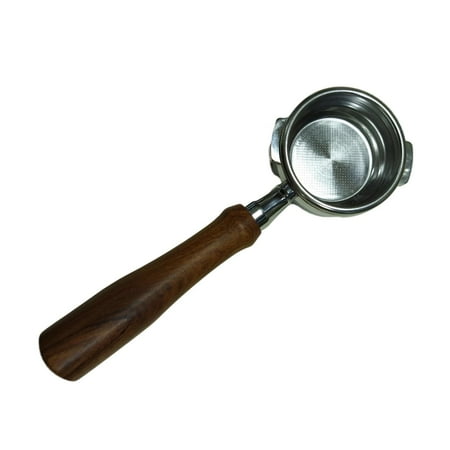 

Espresso 58mm Bottomless Filter Holder Barista Tools Detachable Design Double Basket for Accessories Replacement Household - Wooden Wooden Red A