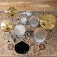 thumbnail image 2 of Meinl Cymbal Set Box Pack with 14 Hihats 18 Crash/Ride Plus a FREE 14 Crash - HCS Traditional Finish Brass - Made In Germany TWO-YEAR WARRANTY (HCS1418+14C), 2 of 5